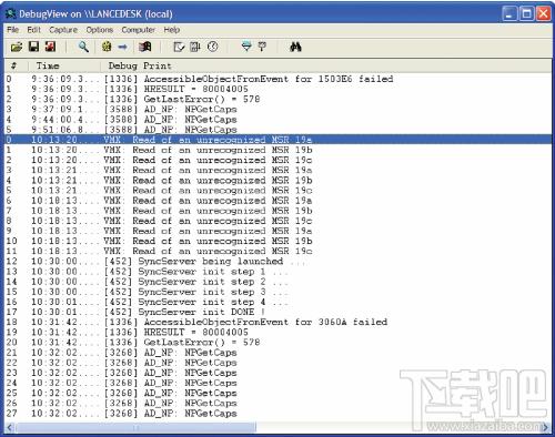 DebugView,DebugView下载,程序调试